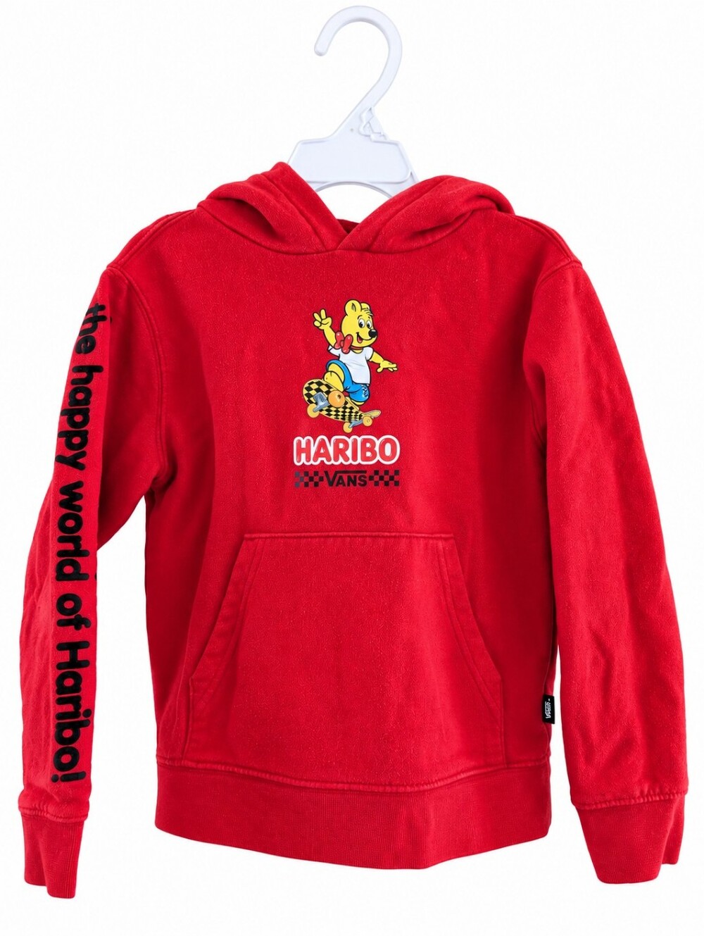 Haribo x Vans Kids Red Gummy Bear Hoodie Size 4T 5T